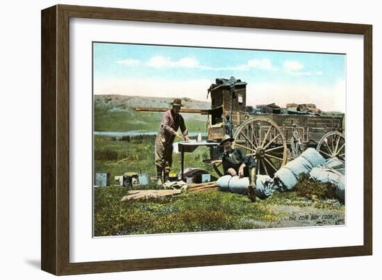 Chuckwagon-null-Framed Art Print