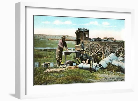 Chuckwagon-null-Framed Art Print