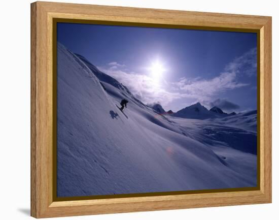 Chugach Mountains Alaska, USA-null-Framed Premier Image Canvas
