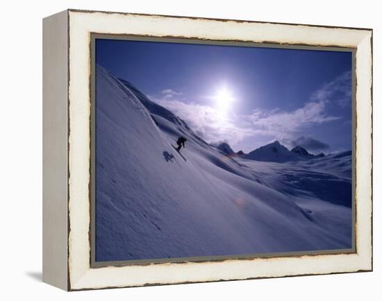 Chugach Mountains Alaska, USA-null-Framed Premier Image Canvas