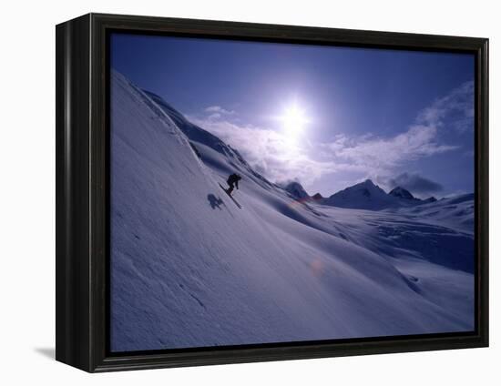 Chugach Mountains Alaska, USA-null-Framed Premier Image Canvas