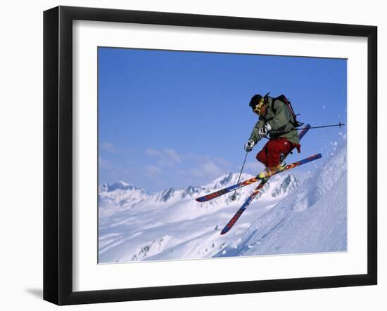 Chugach Mountains Alaska, USA-null-Framed Photographic Print