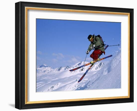 Chugach Mountains Alaska, USA-null-Framed Photographic Print