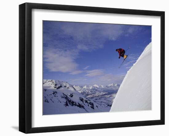 Chugach Mountains Alaska, USA-null-Framed Photographic Print