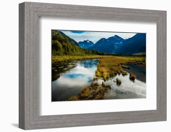 Chugach state park, outside of Anchorage Alaska-null-Framed Photographic Print