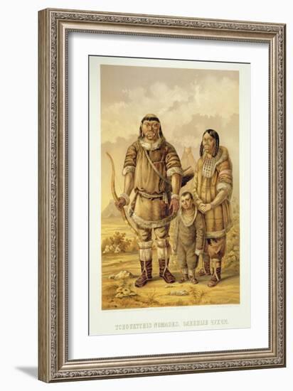 Chukchi Nomads, Engraved by Winckelmann and Sons (Litho)-Zakharov-Framed Giclee Print