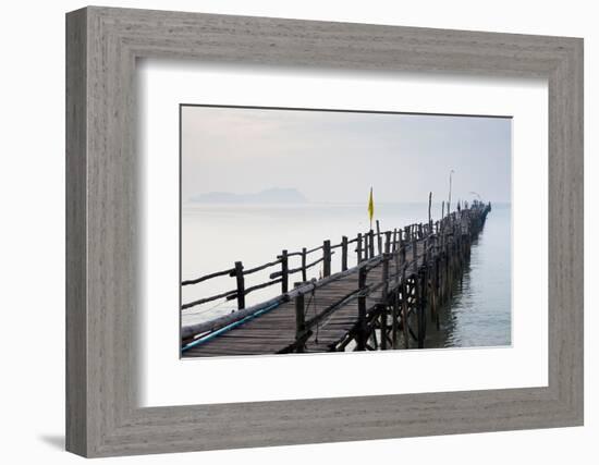 Chumphon, Thailand. Chumphon is one of the main ports for backpackers.-Micah Wright-Framed Photographic Print