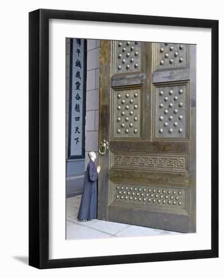 Chung Tai Chan Zen Buddhist Monastery, Puli City Area, Taiwan, Republic of China-De Mann Jean-Pierre-Framed Photographic Print