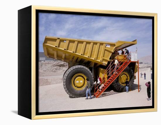 Chuquicamate Copper Mine, Atacama Desert, Chile, South America-Charles Bowman-Framed Premier Image Canvas