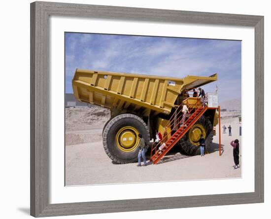 Chuquicamate Copper Mine, Atacama Desert, Chile, South America-Charles Bowman-Framed Photographic Print