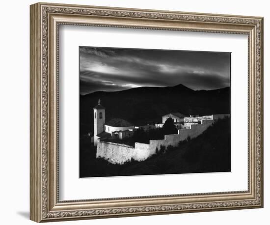 Church and Cemetery, Spain, 1960-Brett Weston-Framed Photographic Print