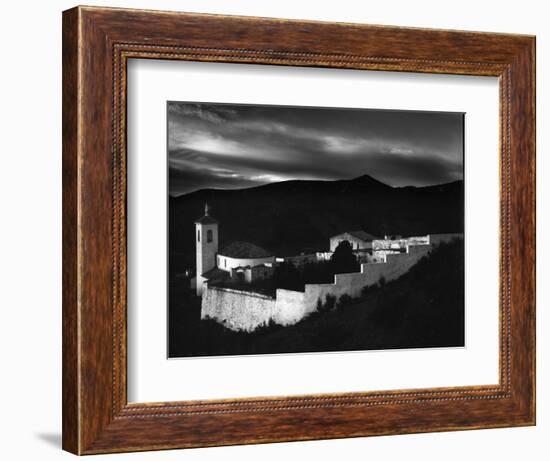 Church and Cemetery, Spain, 1960-Brett Weston-Framed Photographic Print