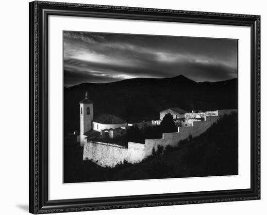 Church and Cemetery, Spain, 1960-Brett Weston-Framed Photographic Print