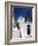 Church and Souvenir Shop at Santorini, Cyclades, Greek Islands, Greece, Europe-Sakis Papadopoulos-Framed Photographic Print