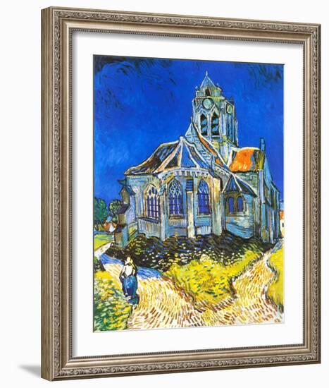 Church at Auvers, c.1895-Vincent van Gogh-Framed Art Print