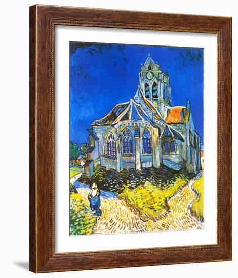 Church at Auvers, c.1895-Vincent van Gogh-Framed Art Print