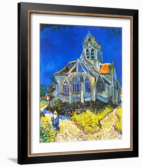 Church at Auvers, c.1895-Vincent van Gogh-Framed Art Print