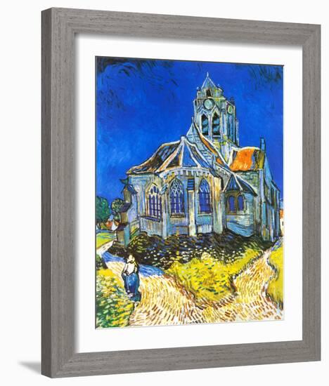 Church at Auvers, c.1895-Vincent van Gogh-Framed Art Print