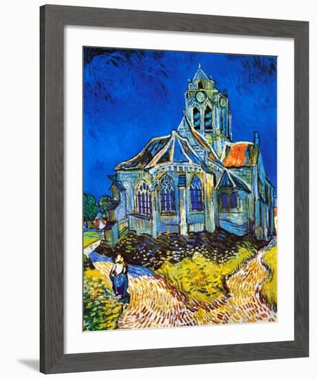 Church at Auvers, c.1896-Vincent van Gogh-Framed Art Print