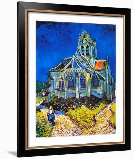 Church at Auvers, c.1896-Vincent van Gogh-Framed Art Print