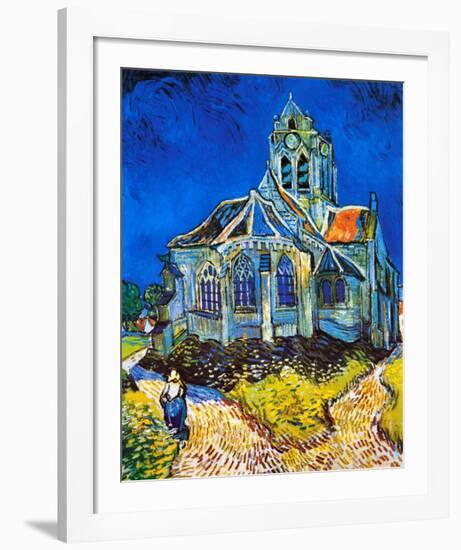 Church at Auvers, c.1896-Vincent van Gogh-Framed Art Print