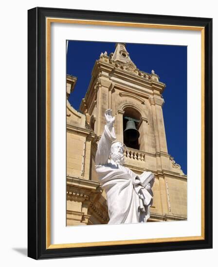 Church at Gharb, Gozo, Malta, Mediterranean, Europe-Hans Peter Merten-Framed Photographic Print