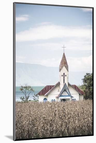 Church at Lake Toba (Danau Toba), North Sumatra, Indonesia, Southeast Asia, Asia-Matthew Williams-Ellis-Mounted Photographic Print