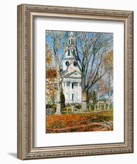 Church at Old Lyme, 1903-Childe Hassam-Framed Giclee Print