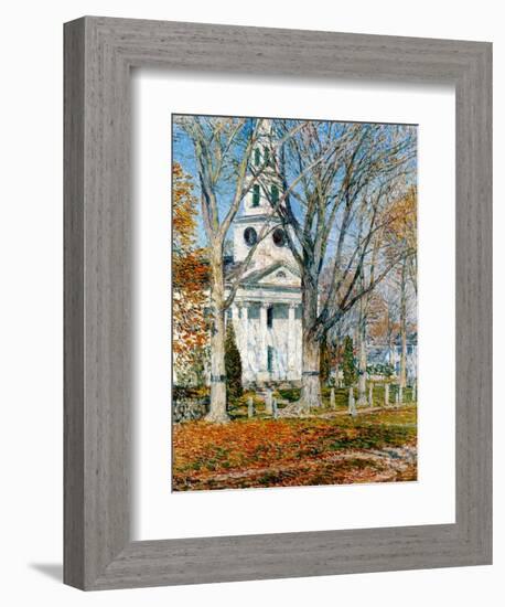 Church at Old Lyme, 1903-Childe Hassam-Framed Giclee Print