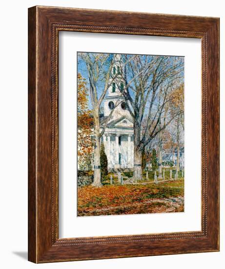 Church at Old Lyme, 1903-Childe Hassam-Framed Giclee Print