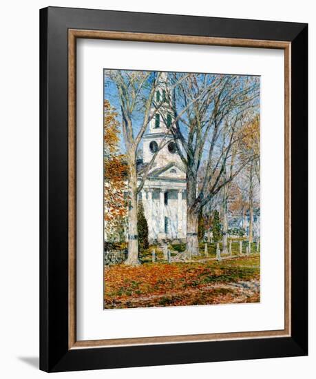 Church at Old Lyme, 1903-Childe Hassam-Framed Giclee Print