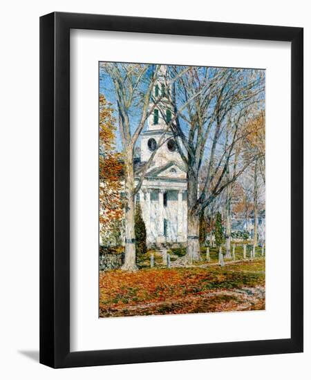 Church at Old Lyme, 1903-Childe Hassam-Framed Giclee Print