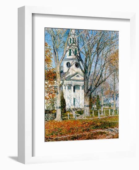 Church at Old Lyme, 1903-Childe Hassam-Framed Giclee Print