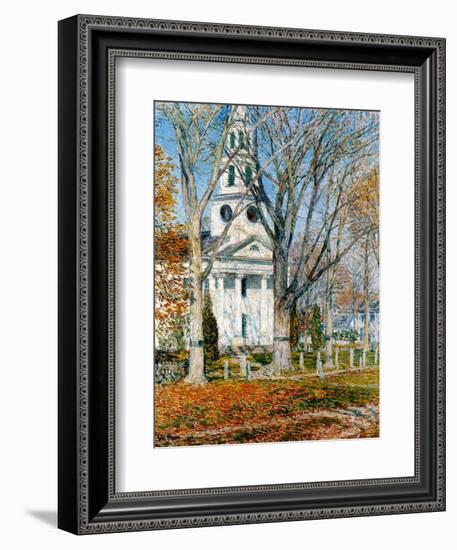 Church at Old Lyme, 1903-Childe Hassam-Framed Giclee Print