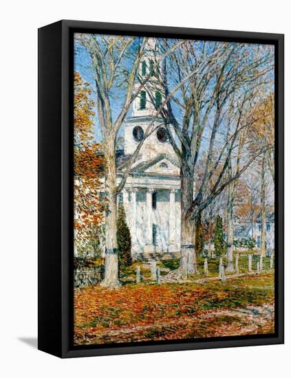 Church at Old Lyme, 1903-Childe Hassam-Framed Premier Image Canvas