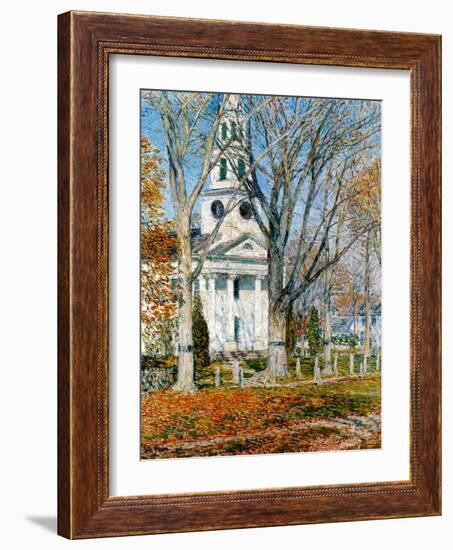 Church at Old Lyme, 1903-Childe Hassam-Framed Giclee Print