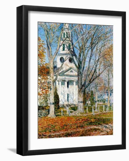 Church at Old Lyme, 1903-Childe Hassam-Framed Giclee Print