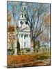 Church at Old Lyme, 1903-Childe Hassam-Mounted Giclee Print