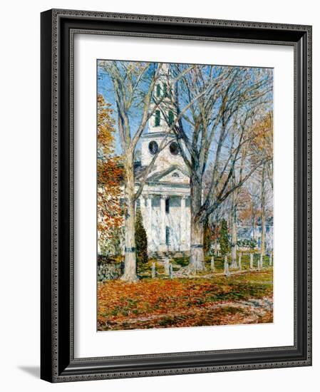 Church at Old Lyme, 1903-Childe Hassam-Framed Giclee Print