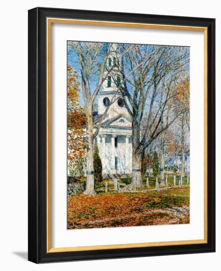 Church at Old Lyme, 1903-Childe Hassam-Framed Giclee Print