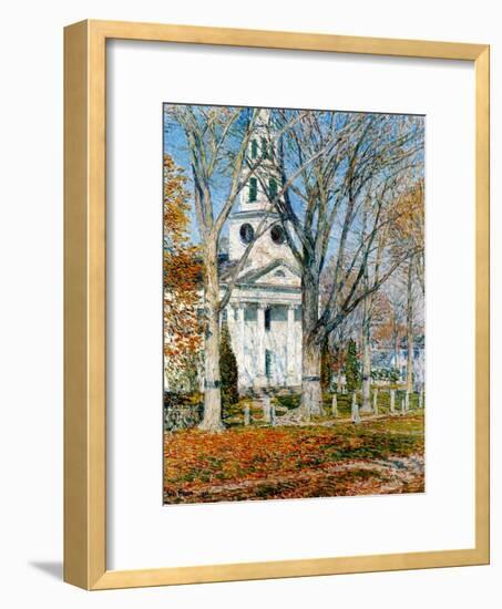 Church at Old Lyme, 1903-Childe Hassam-Framed Giclee Print