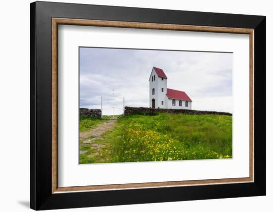 Church at the Pingvallavatn-Catharina Lux-Framed Photographic Print