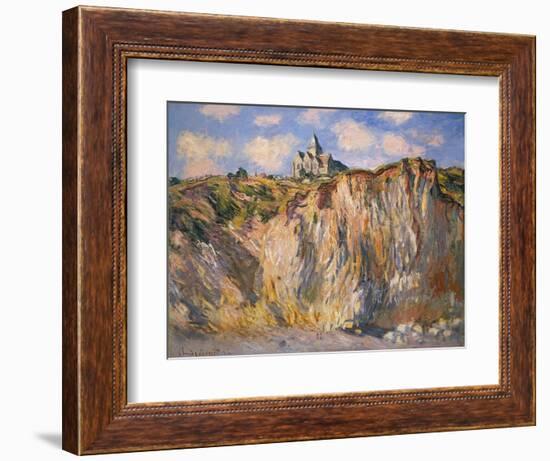 Church at Varengeville, Morning, 1882-Claude Monet-Framed Giclee Print