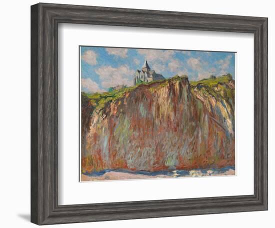 Church at Varengeville, Morning Effect, 1882-Claude Monet-Framed Giclee Print