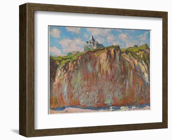 Church at Varengeville, Morning Effect, 1882-Claude Monet-Framed Giclee Print