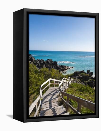 Church Bay Park, Bermuda, Central America-Michael DeFreitas-Framed Premier Image Canvas