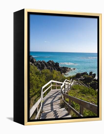 Church Bay Park, Bermuda, Central America-Michael DeFreitas-Framed Premier Image Canvas