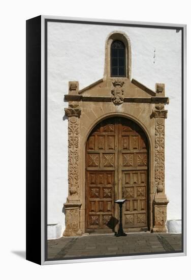 Church, Betancuria, Fuerteventura, Canary Islands-Peter Thompson-Framed Premier Image Canvas