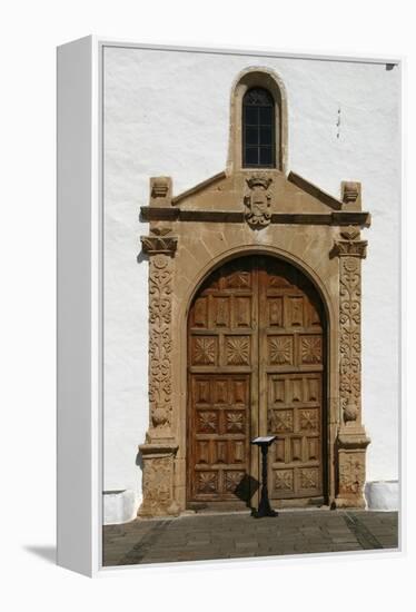 Church, Betancuria, Fuerteventura, Canary Islands-Peter Thompson-Framed Premier Image Canvas