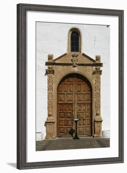 Church, Betancuria, Fuerteventura, Canary Islands-Peter Thompson-Framed Photographic Print